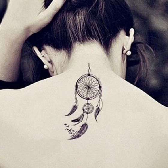 τατουαζ με ονειροπαγιδα για να διωχνει τα κακα ονειρα